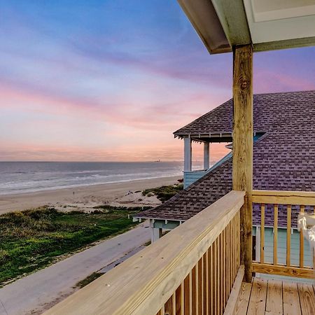 Beachfront - Hot Tub - Bbq - 14 Guests Bolivar Peninsula Exterior foto