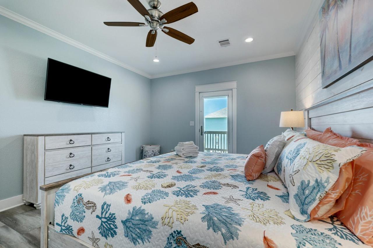 Beachfront - Hot Tub - Bbq - 14 Guests Bolivar Peninsula Exterior foto
